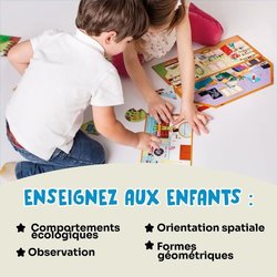 Giochi educativi - GEOMAG - La mia Eco Casa - Metodo Montessori - Cost