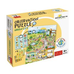 Educatieve spellen - GEOMAG - Observatiepuzzel Groene Stad - Ecologisc