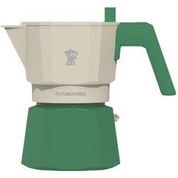 Cafetera italiana - PEZZETTI - FUTUREXPRESS - Aluminio - 6 tazas - Ver