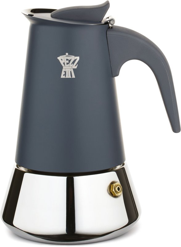 Cafetiere italienne - PEZZETTI - STEELEXPRESS - Acier inoxydable - 6 t