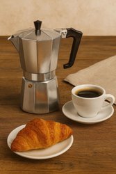 Italienische Kaffeemaschine - PEZZETTI - ITALEXPRESS - Aluminium - 9 T