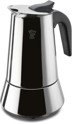 Caffettiera italiana - PEZZETTI - STEELEXPRESS - Acciaio inox - 10 taz