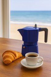 Italienische Kaffeemaschine  PEZZETTI  PENTAEXPRESS  Aluminium  3 