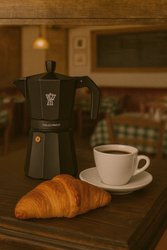 Cafetiere italienne - PEZZETTI - ITALEXPRESS - Aluminium - 6 tasses - 