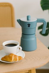 Cafetera italiana - PEZZETTI - SOLIDEXPRESS - Aluminio - 6 tazas - Ver