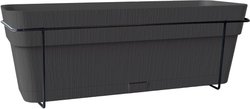STEFANPLAST Balconniere ETHICA - 9 L - 50x18 x h17 cm - Gris