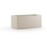 Jardinera rectangular Ethica 80 cm tiza