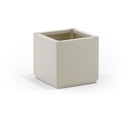 Blumenkasten - ETHICA - Kreide - Quadratisch - 38 L - STEFANPLAST