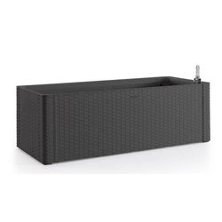 Caja de flores rectangular STEFANPLAST Natural Delux - 100x43xH33cm - 