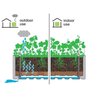 STEFANPLAST Natural Delux rectangular flower box - 100x43xH33cm - 90 +