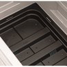 STEFANPLAST - Fioriera Italia - rettangolare con rete grigio pietra