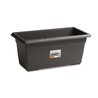 Mediterraneo Rectangular Flower Bin - 110L - 100 cm - Plastica - Antra