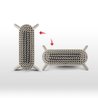 Termoventilatore - DELONGHI - Metallo - 2000 W max - Posizione vertica