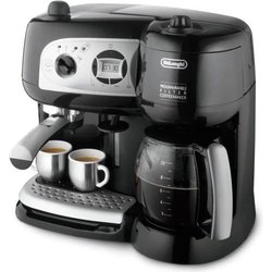 DELONGHI BCO 264.1 - Combiné expresso cafetiere - Noir - Café moulu ou