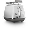 Broodrooster - DELONGHI - CTOC2103.W - 900 W - 2 sleuven - Wit