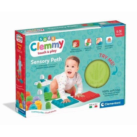 CLEMENTONI - 17352 - Tappetini sensoriali Clemmy