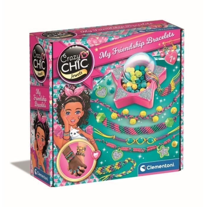 Clementoni Crazy Chic  Kreationsbox mit Freundschaftsarmbändern  Per