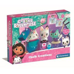 Clementoni - Creaciones de yeso Gabby y la Casa Mágica - Caja multiact