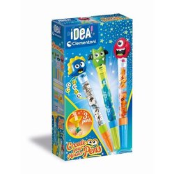 Clementoni - Créer tes stylos - Mini atelier des Stylos - Theme Monstr