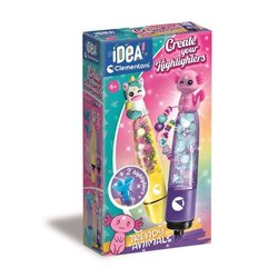 CLEMENTONI - Crea tus fluorescentes - Trendy Animals