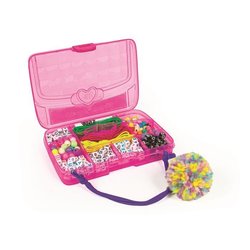 Kreation der rosa Mini-Armbänder von CLEMENTONI