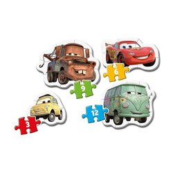 COCHES - Mi primer rompecabezas 3-6-9-12 piezas