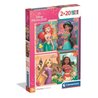 CLEMENTONI - 2x20 pezzi - Principesse Disney