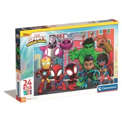 CLEMENTONI - 24 stuks Maxi - Spidey en zijn buitengewone vrienden