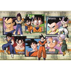 CLEMENTONI - 104 pezzi - Dragon Ball Z
