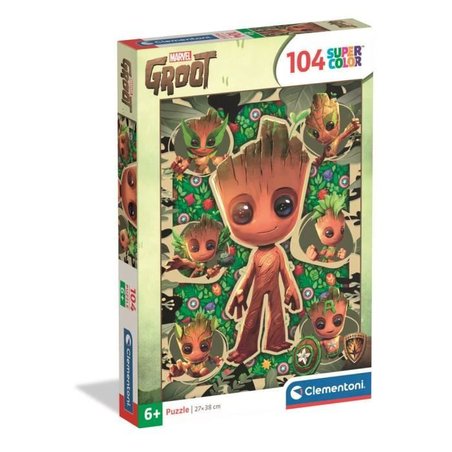 CLEMENTONI  104 Teile  Marvel, Groot