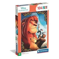 CLEMENTONI - 104 stukjes - De Leeuwenkoning
