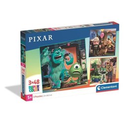 CLEMENTONI - 3x48 piezas - Disney Pixar