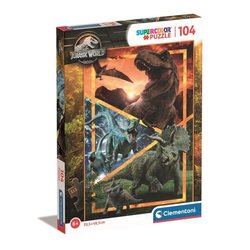 CLEMENTONI - 104 piezas Super - Jurassic World