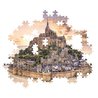 CLEMENTONI - Kompakt 1500 Teile - Mont Saint-Michel