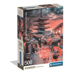 CLEMENTONI - Compact 500 Teile - Abend in Kyoto