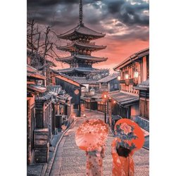 CLEMENTONI - Compact 500 pieces - Evening in Kyoto