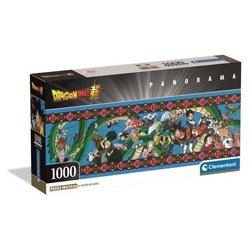 CLEMENTONI - Kompaktes 1000-Teile-Panorama - Dragon Ball Super