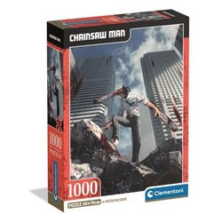 CLEMENTONI - Compacto 1000 piezas - El hombre de la motosierra