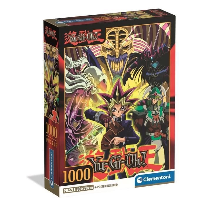 CLEMENTONI - Compacto 1000 piezas - Yu-Gi-Oh!