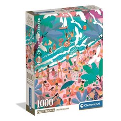 CLEMENTONI - Compact 1000 Teile - Sonntag am Strand