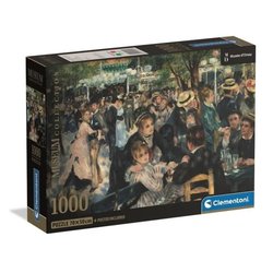 CLEMENTONI - Compact 1000 Teile - Renoir: Ball in der Mühle