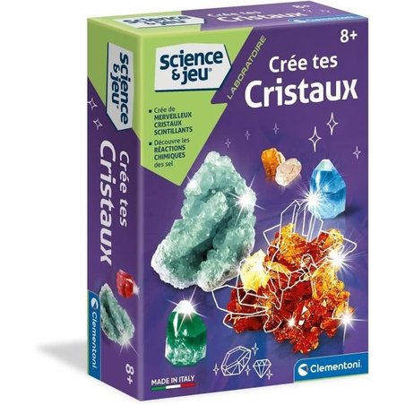 CLEMENTONI Science & Game - Creëert kristallen - Wetenschappelijk spel