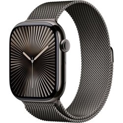Apple Watch Series 10 GPS + Cellular - 46mm - Slate Titanium case - Sl