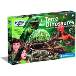 Clementoni - Scienza e gioco - Il mondo dei dinosauri - Terrario da cr