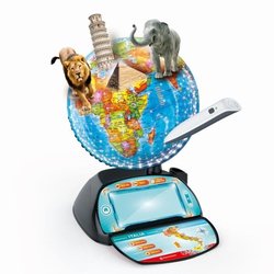 CLEMENTONI - Exploraglobe - Viaggi in tempo reale - 3 modalità di gioc