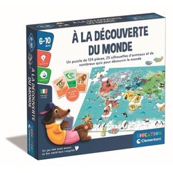 Clementoni  Puzzle zum Entdecken der Welt  Mit Aktivitäten, Herausfo