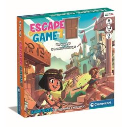 Clementoni  Escape Game Zeitreise  3 Abenteuer  Ab 8 Jahren