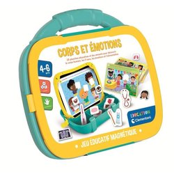 CLEMENTONI - Magnetisch hoesje - Lichaam en emoties - Leren - Leeftijd