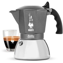 Bialetti - Brikka Cafetie italiano - Inducción 4 tazas