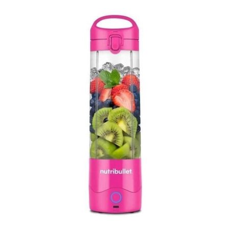 Licuadora portátil - NutriBullet - NBP003MA - 70W - 0.475L - Rosa - 1 